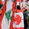Canada and Lebanese Flag