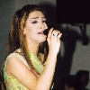 Nawal El Zoghby singing on stage 4