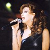 Nawal El Zoghby singing on stage 6