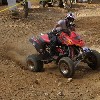 Elie Naaman on his sport ATV during the speed test event in 2010 photo