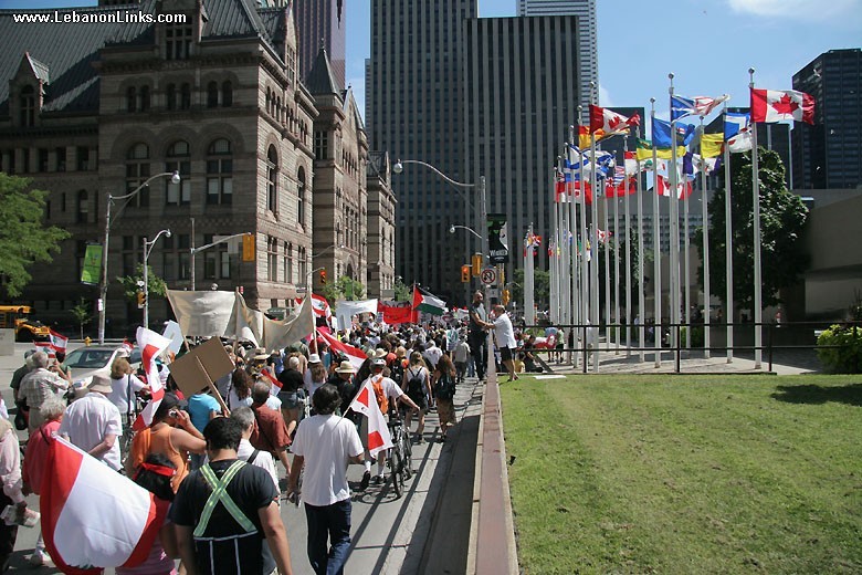 Protests in Toronto