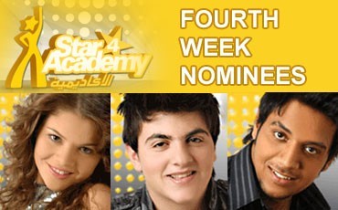 Fourth Week Nominees of Star Academy 4