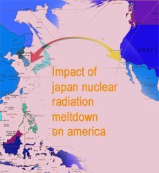 Impact of Japan Nuclear Meltdown on America