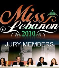 Jury Members of Miss Lebanon