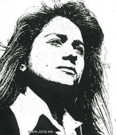 Julia Boutros in Black and White photo