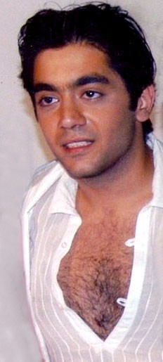 hairy chest of Ahmed Falawkas
