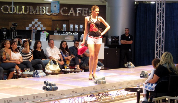 fashion show at the Blue Jeans Festival 2011