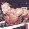 Fouad Hoss Abiad working out at the gym photo