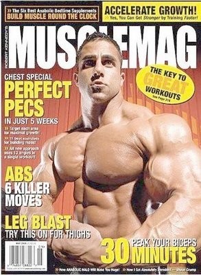 Fouad Abiad photo on cover of Muscle Mag