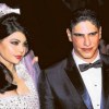 Haifa Wehbeh and her husband Ahmad Abou Hashima photo