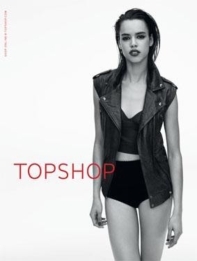 Hind Sahli for Topshop photo by Josh Olins