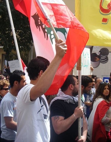 lebanon protests 2011