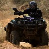 Photo of Naji Ziedeh on his Yamaya Utility ATV during the Speed Test Lebanon 2010 event