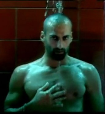 Rony Nohra photo shower scene from Nabil Ajram video