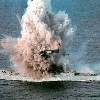 Fake Photo Saar Submarine Hit by rocket 3