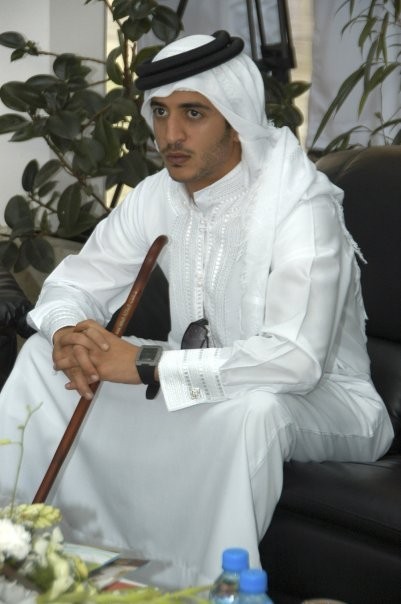 Sheikh Khaled Bin Hamad Al Khalifa in traditional costume photo