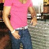 Tarek Naguib hot photo in pink t shirt and casual jeans