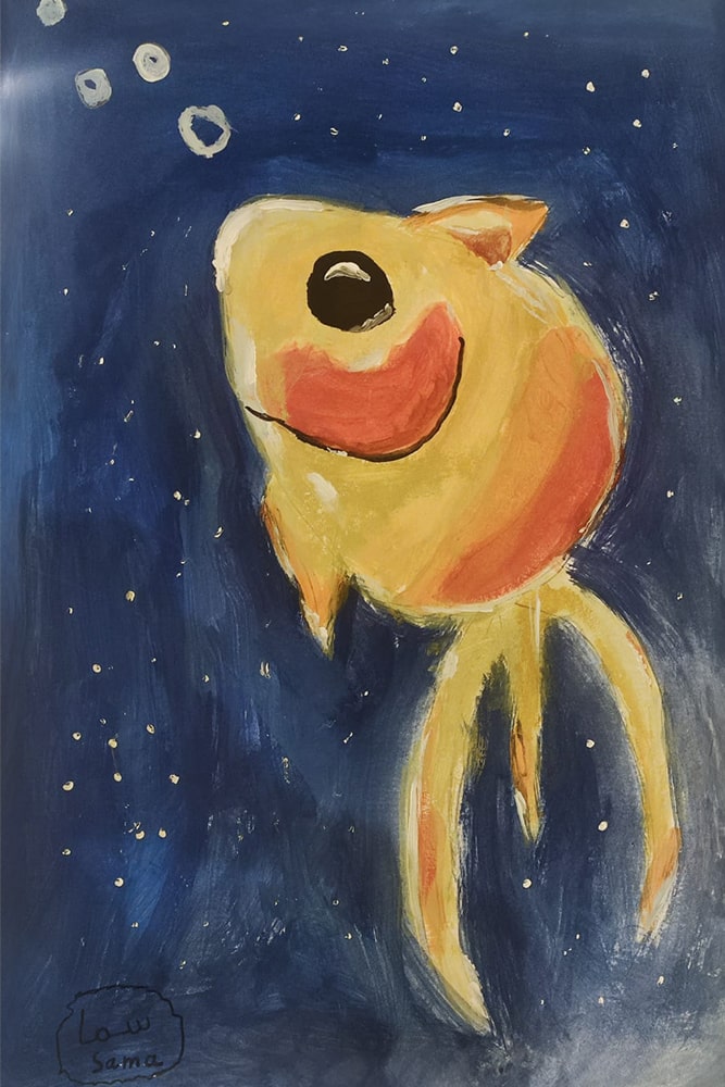 Cosmic Goldfish - Fish in Space