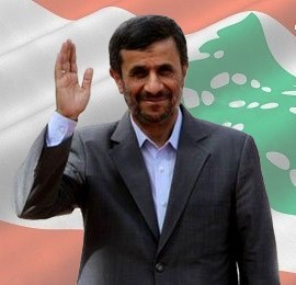 Photograph of Ahmadinejad visit to Lebanon NULL Lebanon