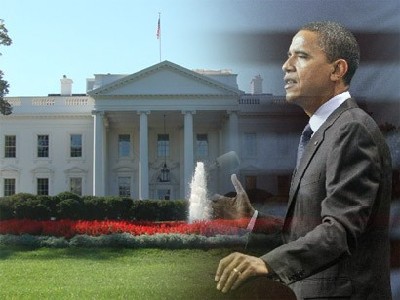 Photograph of Black president in White House NULL United States