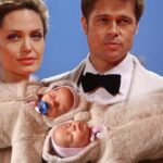 Brad Pitt and Angelina Jolie parents of twins