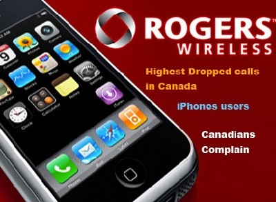 Photograph of Rogers iPhone Dropped calls and Missed calls 3G Network Problem NULL Canada