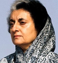 Photograph of Indira Gandhi Person India