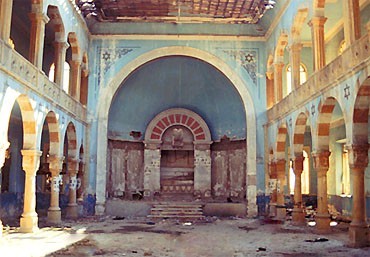 Photograph of Maghen Abraham Synagogue in Wadi Abou Jemil Beirut  Lebanon