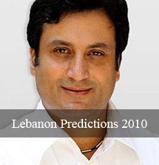 Photograph of Michel Hayek predictions for 2010 NULL Lebanon