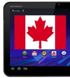 Photograph of Motorola Xoom Canada NULL Canada