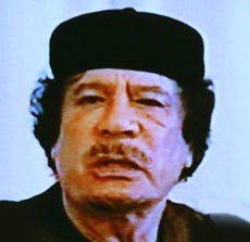 Photograph of Muammar Al Gaddafi Person Libya