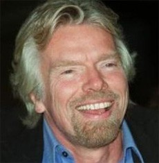 Photograph of Sir Richard Branson Person UK