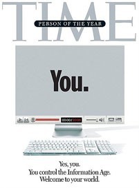 Photograph of Time Magazine has chosen us as people of the Year 2006 NULL