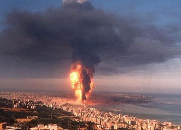 Photograph of Tripoli Summer 2008 Explosion kills dozens NULL Lebanon