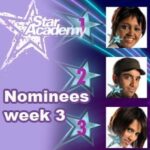 Week 3 Nominees of Star Academy Six