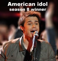 Photograph of The Winner of American idol season 8 NULL United States